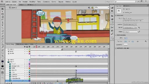 《Flash CS6基础训练教程》Video2Brain Foundations of Flash CS6 Spanish的图片1