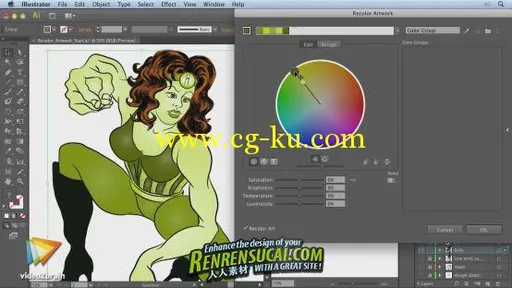 《Illustrator CS6新功能入门教程》video2brain Adobe Illustrator CS6 Learn by V...的图片3