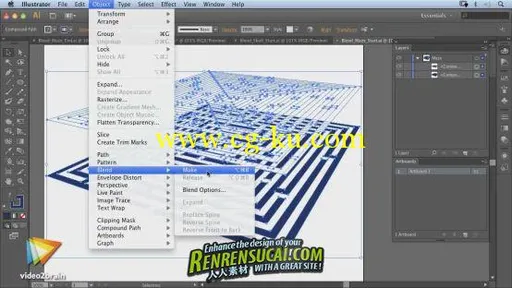 《Illustrator CS6新功能入门教程》video2brain Adobe Illustrator CS6 Learn by V...的图片4