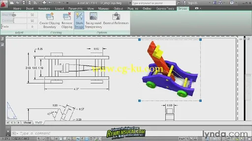 《AutoCAD要点训练系列教程第五集》Lynda.com AutoCAD Essentials 5 Working with ...的图片1