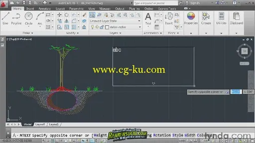 《AutoCAD要点训练系列教程第四集》Lynda.com AutoCAD Essentials 4 Annotating a ...的图片1