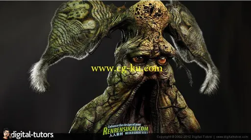 《ZBrush制作恐怖电影怪物教程》Digital-Tutors Designing Scary Film Monsters in...的图片2