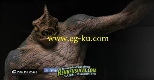 《生物雏形雕塑与上色教程》Gnomon Jordu Schell Creature Studio Maquette sculpt...的图片1