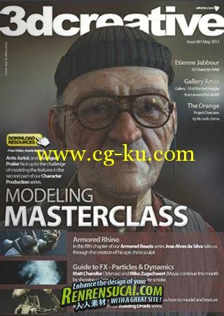 《3D创意CG杂志2012年5月刊》3Dcreative Issue 81 June 2012的图片1