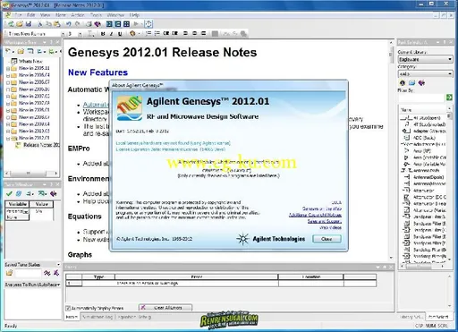 《Genesys的射频与微波设计软件》Agilent Genesys 2012.01的图片2