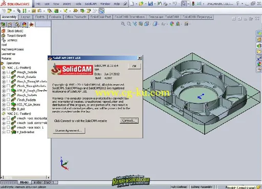 《高效流程化解决方案软件》SolidCAM 2011 SP8 for SolidWorks 2009-2013的图片2