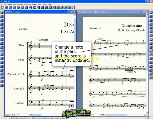 《专业乐谱绘制软件》MakeMusic Finale 2012b Update的图片2