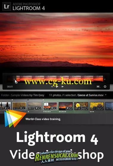 《Lightroom视频编辑功能教程》Video2brain Lightroom 4 Video Workshop English的图片1