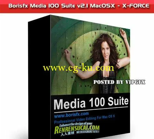 《媒体制作软件》Borisfx Media 100 Suite v2.1 MacOSX X-FORCE的图片1