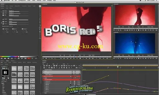 《合成字幕特效软件》Borisfx Boris RED v5.1.5 Win64/MacOSX X-FORCE的图片3