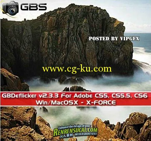 《PR高级插件GBDeflicker破解版》GBDeflicker v2.3.3 For AdobeCS5.5, CS6 Win/Mac...的图片1