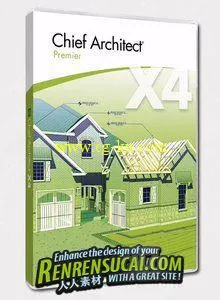 《首席架构师设计软件Chief Architect Premier X4破解版》Chief Architect Premier...的图片1