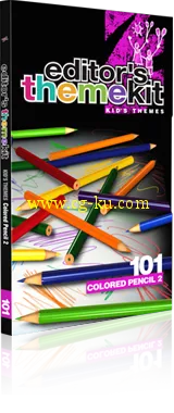 《DJ主题包装视频素材系列之彩色铅笔》Digital Juice Editors Themekit 101 Colore...的图片1