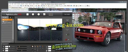 《高动态范围3D渲染软件+插件破解版》HDR Light Studio Pro 3.0 x86/x64 + Live Pl...的图片1