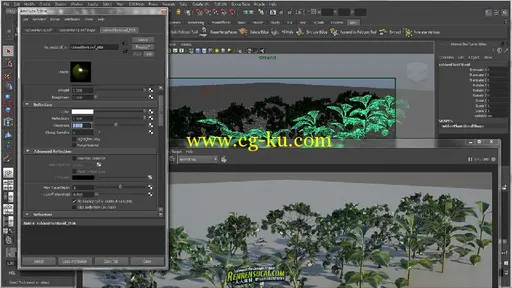 《MAYA与Mental ray制作照片级植物教程第一季》The Gnomon Workshop Creating Plan...的图片12