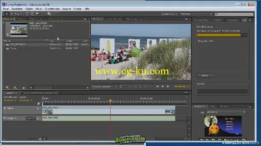 《Adobe Media Encoder解码器转换教程》video2brain Media Encoder CS6 Basics German的图片1