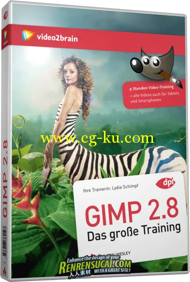 《GIMP 2.8高级培训教程》video2brain GIMP 2.8 The Great Training German的图片1