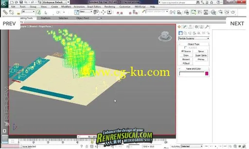 《3dsMax2013粒子特效视频教程》Elephorm Particle Effects in 3ds Max 2013 French的图片3