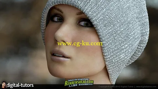 《3Dsmax渲染照片级女性角色视频教程》Digital-Tutors Rendering a Photorealistic...的图片3