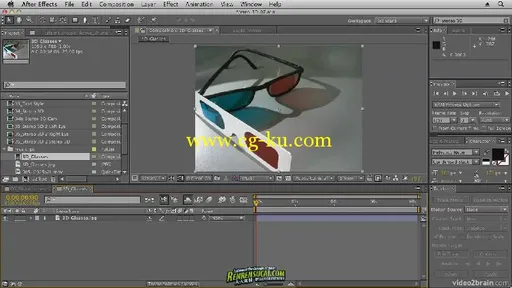 《立体3D动画基础理论视频教程》video2brain Stereoscopic 3D Motion Graphics Wor...的图片2