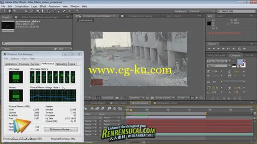 《AE与PR优化技巧视频教程》Video2brain After Effects & Premiere Pro Performan的图片3