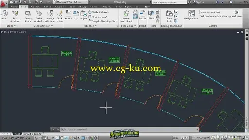 《AutoCAD 2013绘图对象视频教程》Video2brain AutoCAD 2013 Data Management Work...的图片1