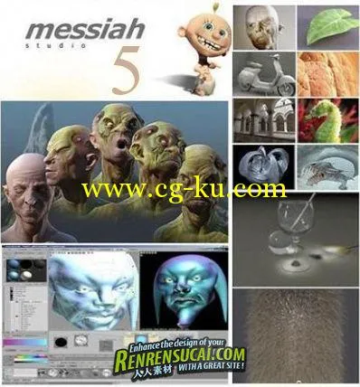 《角色动画工具》MessiahStudio 5.32 Pro Edition Win/Mac XFORCE的图片2