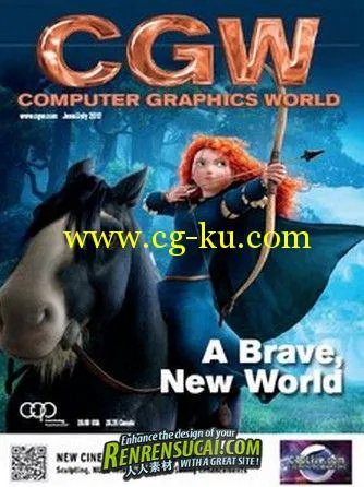 《计算机图形世界 2012年6、7月合刊》Computer Graphics World June/July 2012的图片1