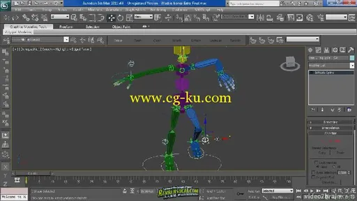 《3dsmax角色骨骼系统基础入门视频教程》video2brain Character Rigging Spanish的图片1