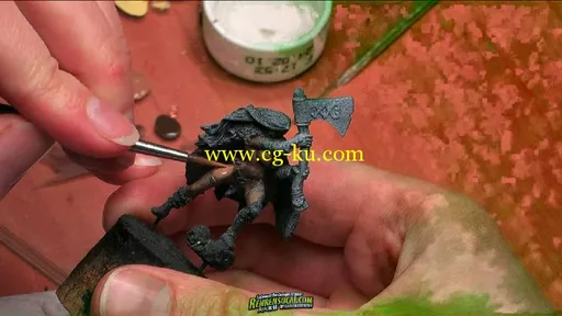 《高品质雕刻绘制工艺大师级视频教程》Miniature Painting Secrets with Natalya 4...的图片1