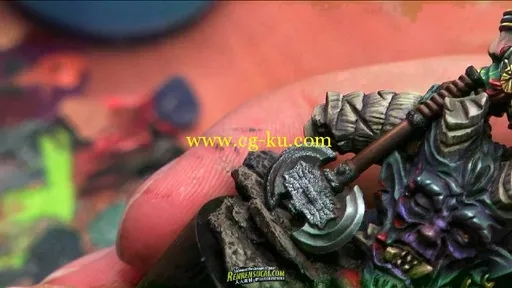 《高品质雕刻绘制工艺大师级视频教程》Miniature Painting Secrets with Natalya 4...的图片2