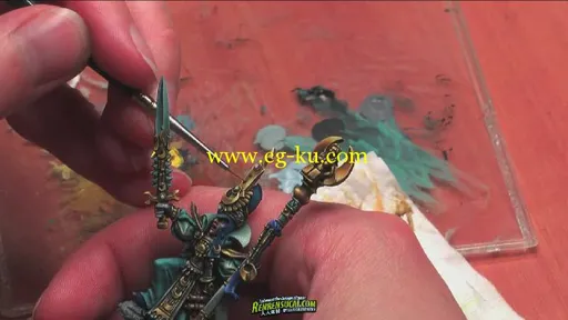 《高品质雕刻绘制工艺大师级视频教程》Miniature Painting Secrets with Natalya 4...的图片3