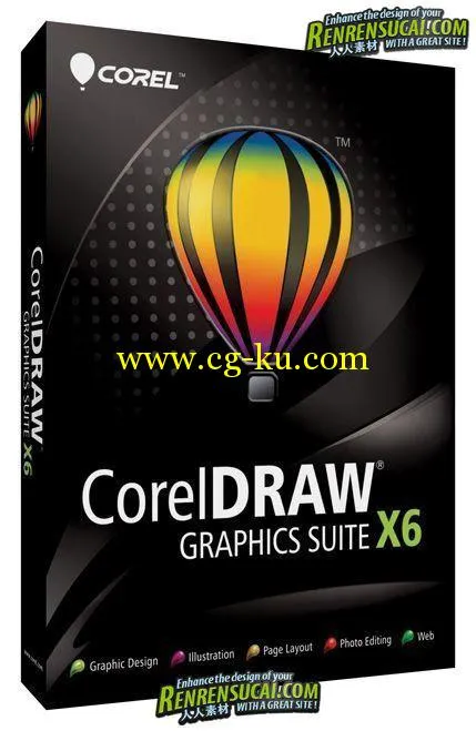 《图形设计套件》CorelDRAW Graphics Suite X6 v16.1.0.843 x32/x64的图片1