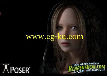 《CG人物造型设计软件》Poser Pro 2012 SR3升级包的图片1