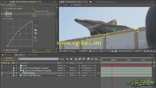 《Maya与AE后期渲染视频教程》Lynda.com Maya Rendering for After Effects Compos...的图片2