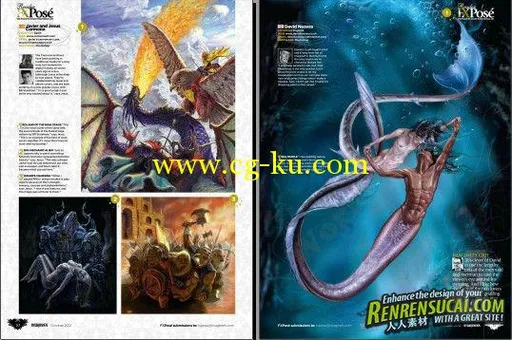 《科幻数字艺术杂志 2012年10月刊》ImagineFX October 2012的图片2