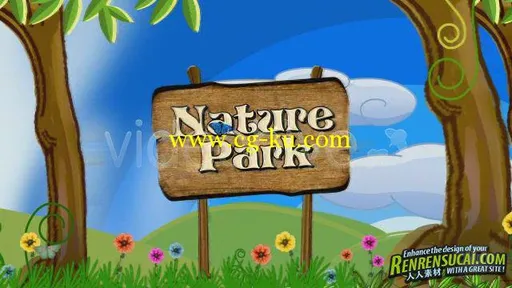 《大自然公园 AE模板》videohive nature park 1163857的图片2