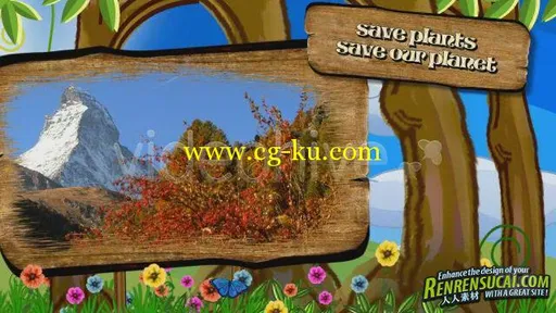 《大自然公园 AE模板》videohive nature park 1163857的图片3