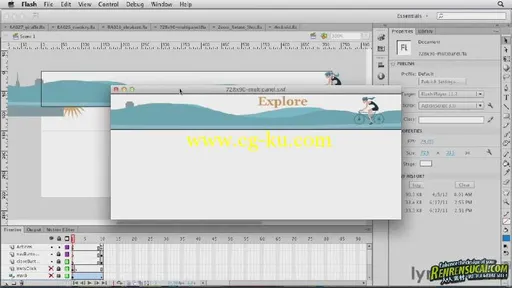 《Flash CS6 基础入门训练视频教程》Lynda.com Flash Professional CS6 Essential ...的图片2