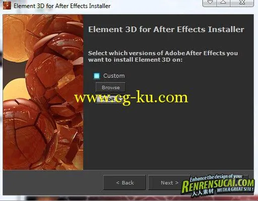 《Element 3d破解版win32/64（含授权）》Element 3d 1.0.345 (No Packs) Inc Licgen的图片1