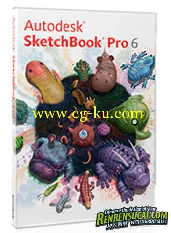 《Autodesk自然绘画设计软件v6版》Autodesk SketchBook Pro V6 Win/Mac XFORCE的图片1