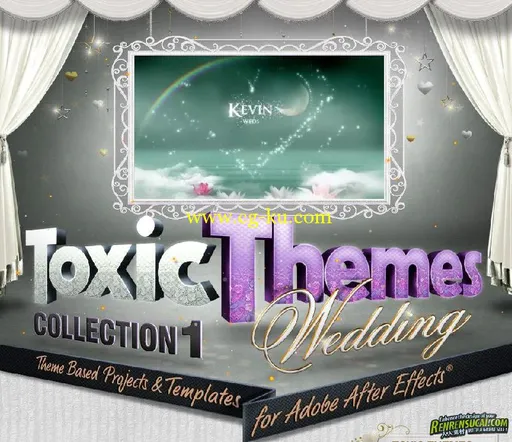 《DJ优雅婚礼AE模板合辑Vol.1》Digital Juice Toxic Themes Collection 1 Wedding ...的图片1