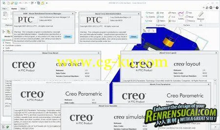 《CAD/CAM/CAE集成软件》PTC Creo 2.0 M020 with HelpCenter的图片2