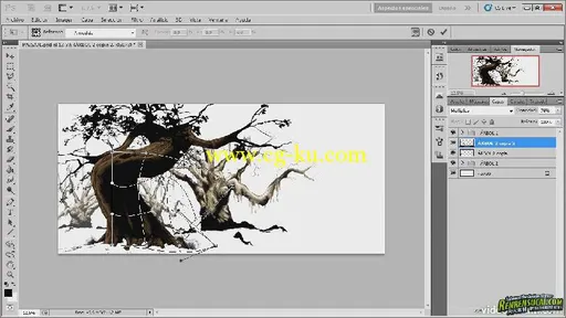 《Photoshop神奇背景数码艺术教程》video2brain Photoshop Digital Art Fantastic ...的图片1