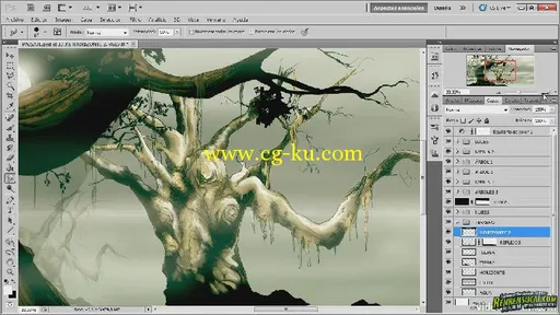 《Photoshop神奇背景数码艺术教程》video2brain Photoshop Digital Art Fantastic ...的图片2