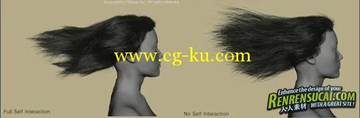 《头发特效插件FXHair2013V1版》FXHair 2013 v1 For MAYA的图片2