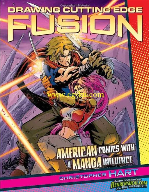 《美国漫画风格绘制技巧CG书籍》Drawing Cutting Edge Fusion American Comics wit...的图片1