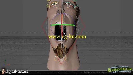 《C4D人物面部表情动画教程》Digital-Tutors Facial Rigging in CINEMA 4D的图片3