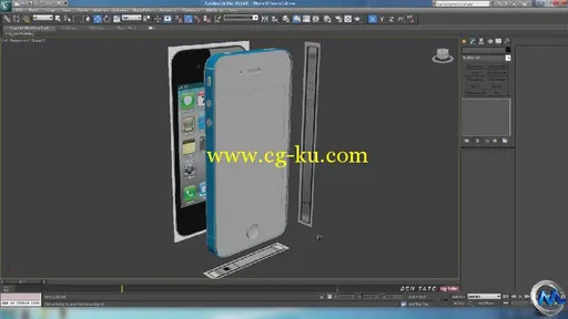 《3dsmax苹果手机iphone建模教程》Cg tuts+ Creating The iPhone 4S In 3D Studio Max的图片3