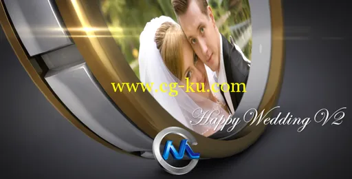 《幸福婚礼第二版AE模板》videohive happy wedding v2 1747634的图片1